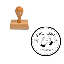 Tampon enseignant excellent / bravo n°312