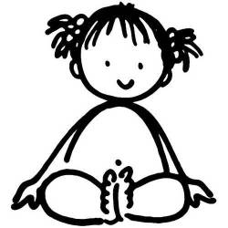 Tampon Naissance bébé fille