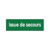 Plaque Issue de secours