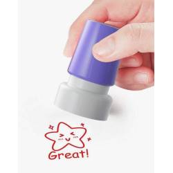 Tampon encreur enseignant Great étoile