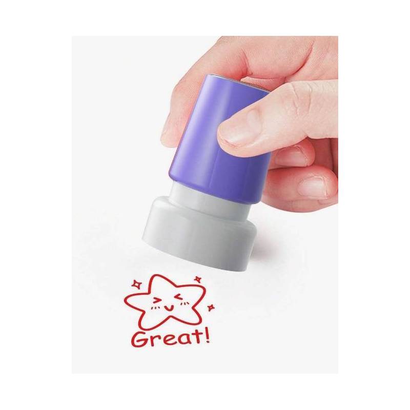 Tampon encreur enseignant Great étoile