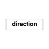 Plaque direction