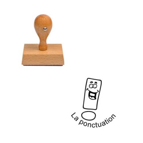 Tampon enseignant La ponctuation n°350