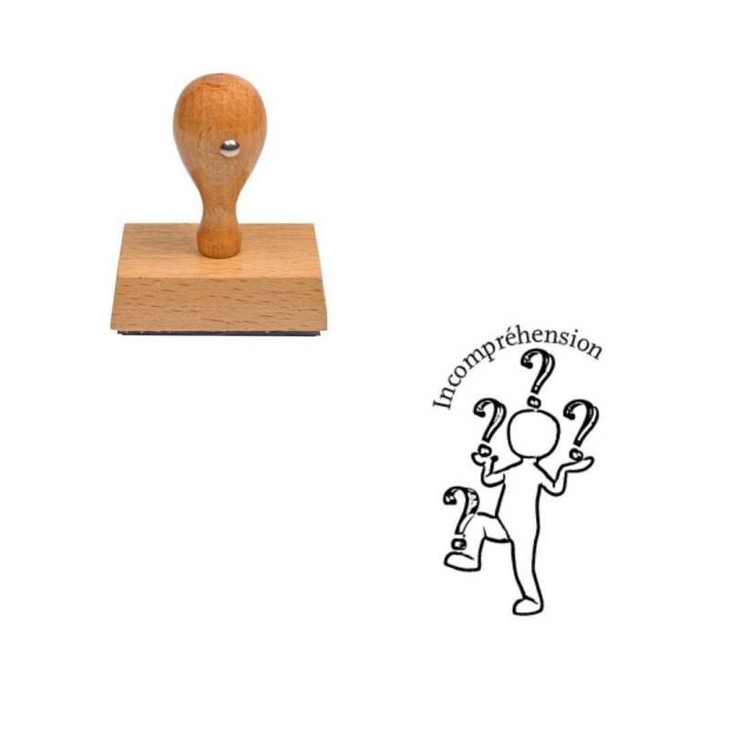 Tampon enseignant Incompréhension n°359