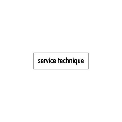 Plaque service technique