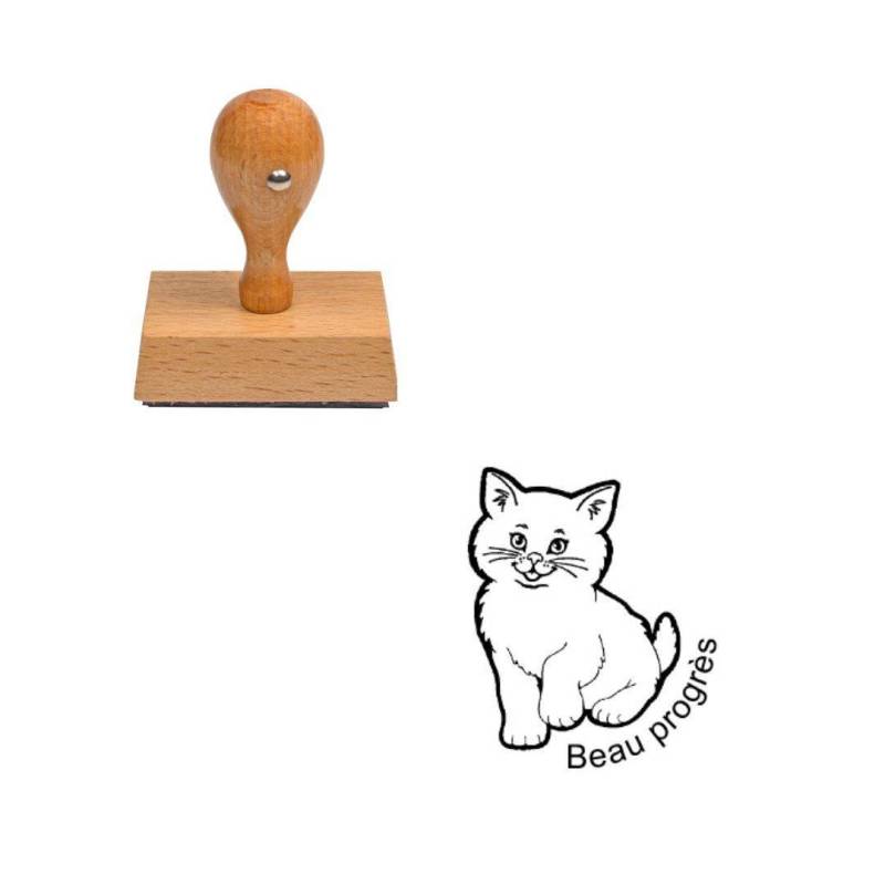 Tampon enseignant Beau progrès n°387