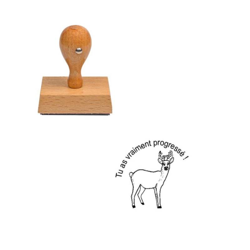 Tampon enseignant Tu as vraiment progressé n°394