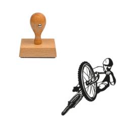 Tampon sport vélo en bois