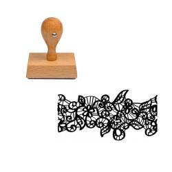 Tampon scrapbooking Dentelle