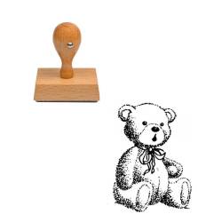 Tampon Naissance ours en peluche