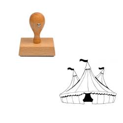 Tampon cirque Chapiteau en bois