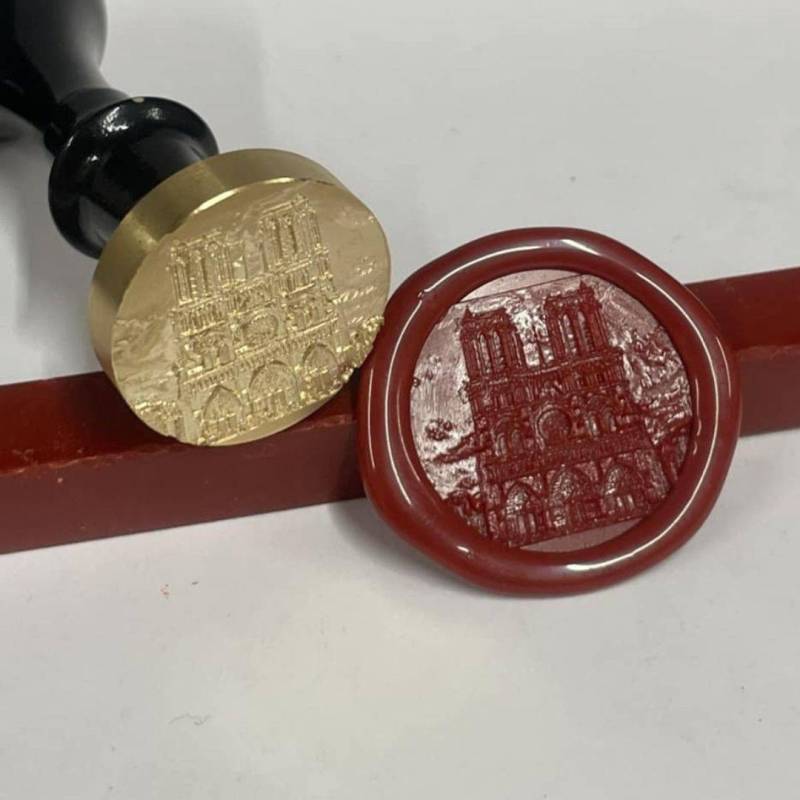 Cachet de cire Notre Dame