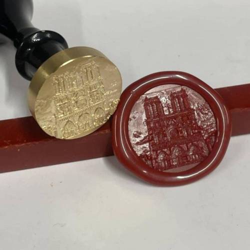 Cachet de cire Notre Dame Cachet de cire Notre Dame