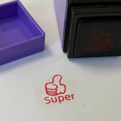 Tampon encreur enseignant Super