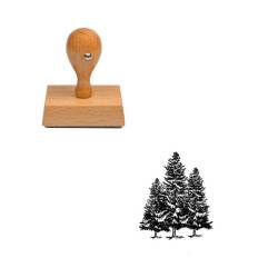 Tampon Noël Sapins