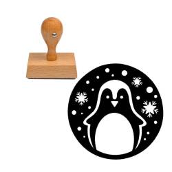Tampon Noël Petit pingouin