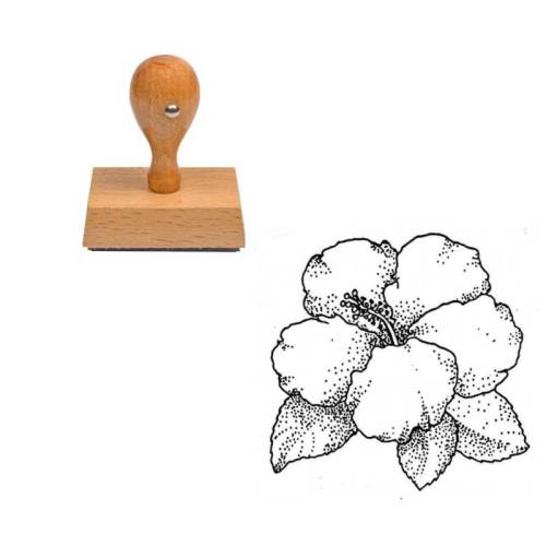 Tampon fleur hibiscus Tampon fleur hibiscus