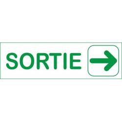 Plaque Sortie droite