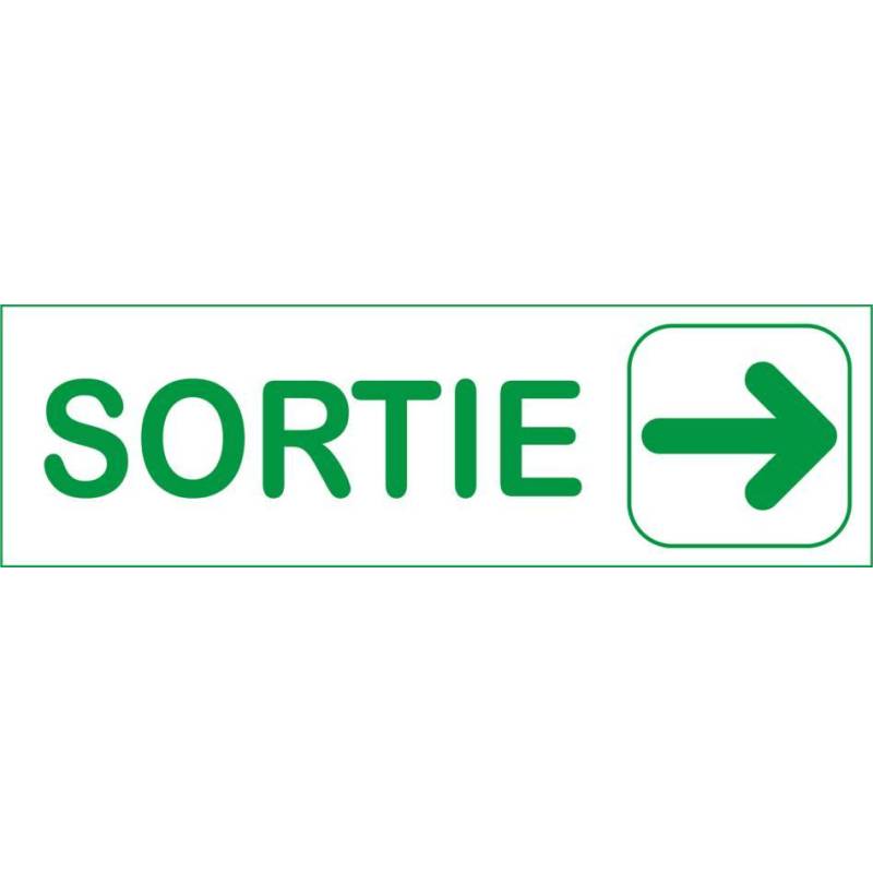 Plaque Sortie droite