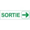 Plaque Sortie droite