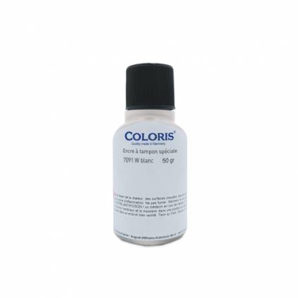 Encre blanc séchage rapide couleur spéciale 7091W