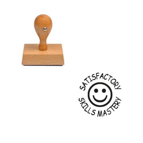 Tampon anglais Satisfactory skills mastery Tampon anglais Satisfactory skills mastery