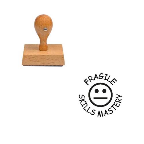 Tampon anglais Fragile skills mastery Tampon anglais Fragile skills mastery