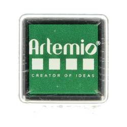 Encreur Artemio mini format pour bois et papier vert foncé