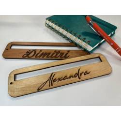 Aide à la lecture en bois