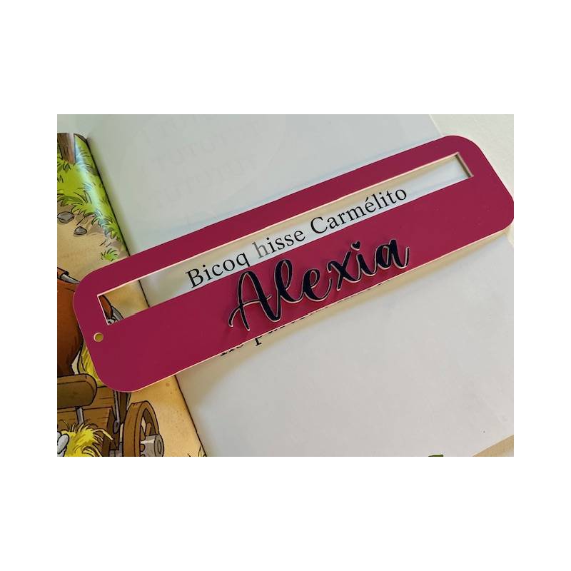 Aide à la lecture et marque page à personnaliser