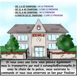 Tampons école Maternelle