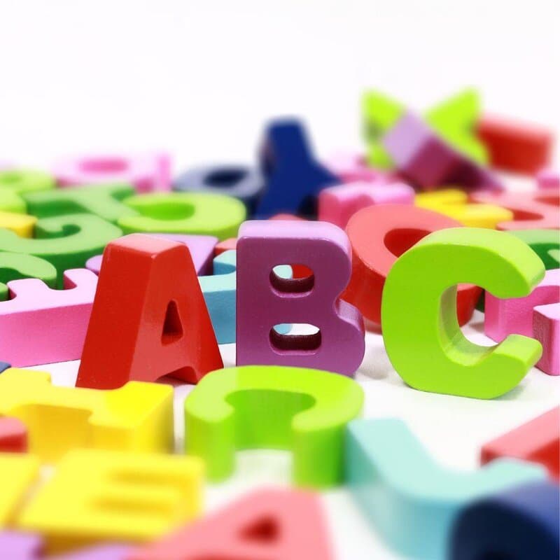Tampon alphabet