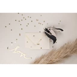 pince a gaufrer invitation