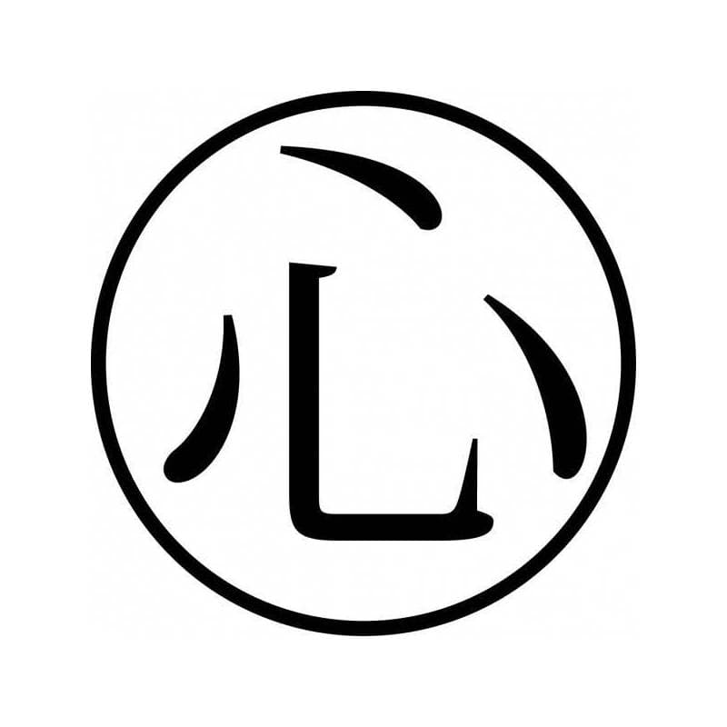 Tampon ex-libris en bois japonais COEUR/EMOTION