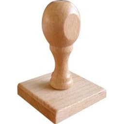 tampon en bois