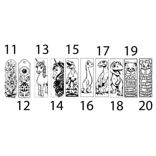 Marque page à choisir 2