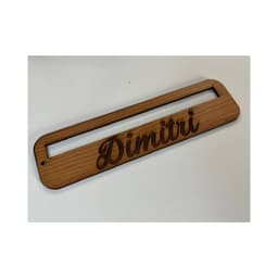 Aide à la lecture en bois