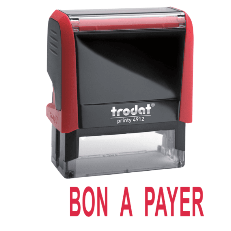 Tampon Bon à payer Estampille Directe