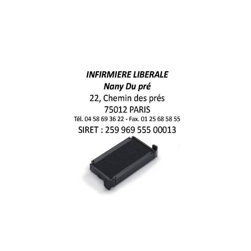 empreinte tampon encreur 5208