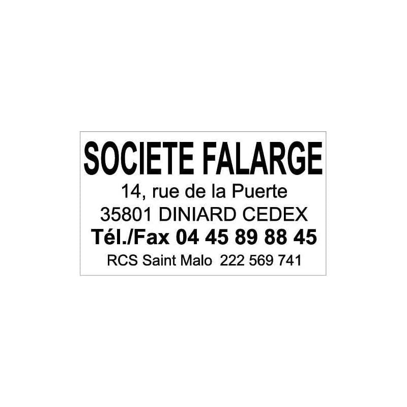 empreinte tampon 5200