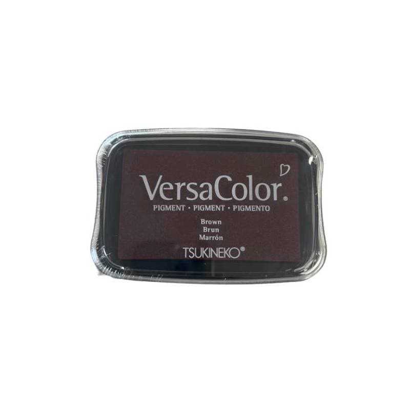 encreur versacolor papier marron