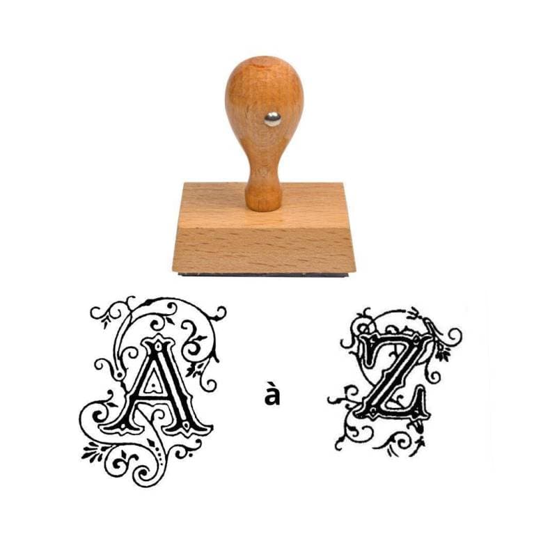 tampons alphabet A a Z
