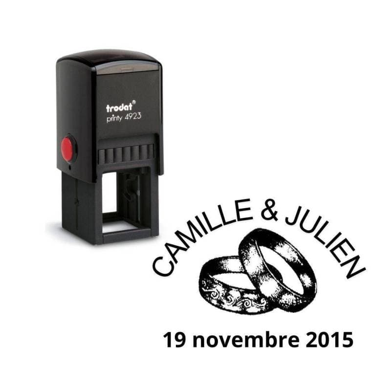 tampon encreur mariage