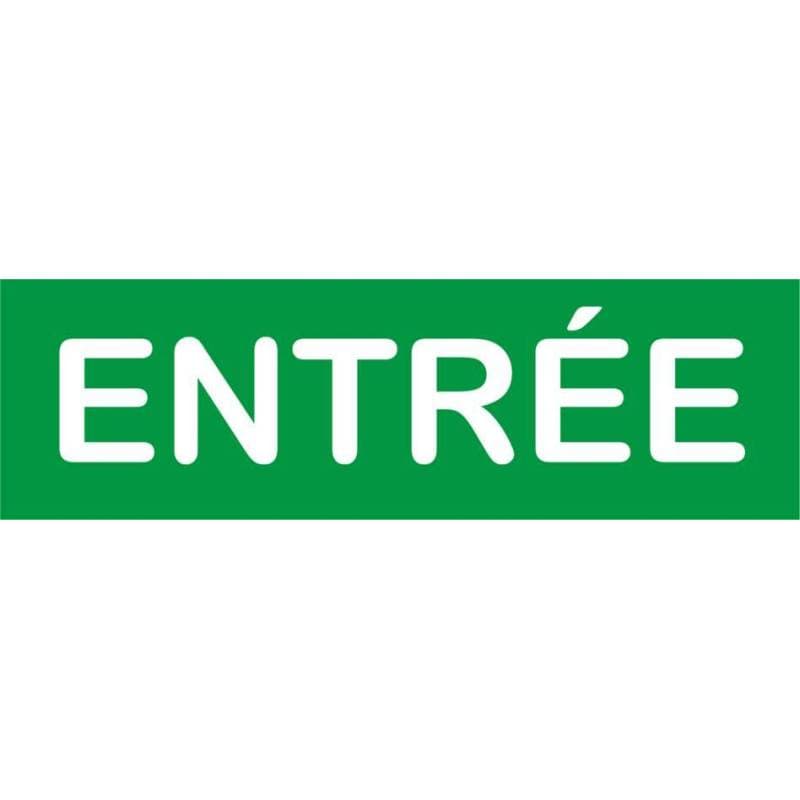 plaque entrée
