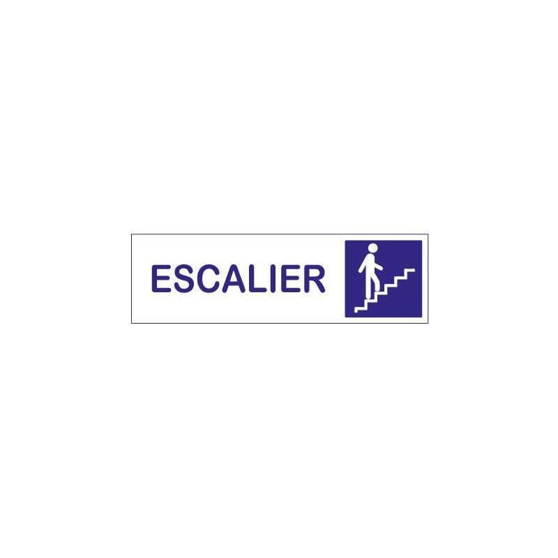 Plaque escalier