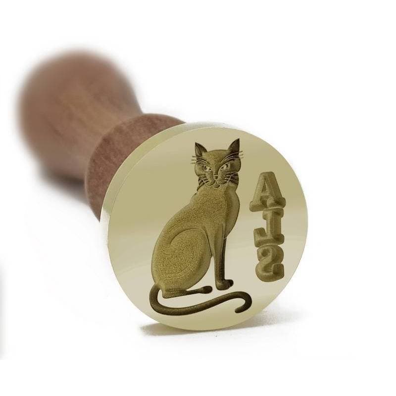 Cachet de cire personnalisé (logo ou texte)