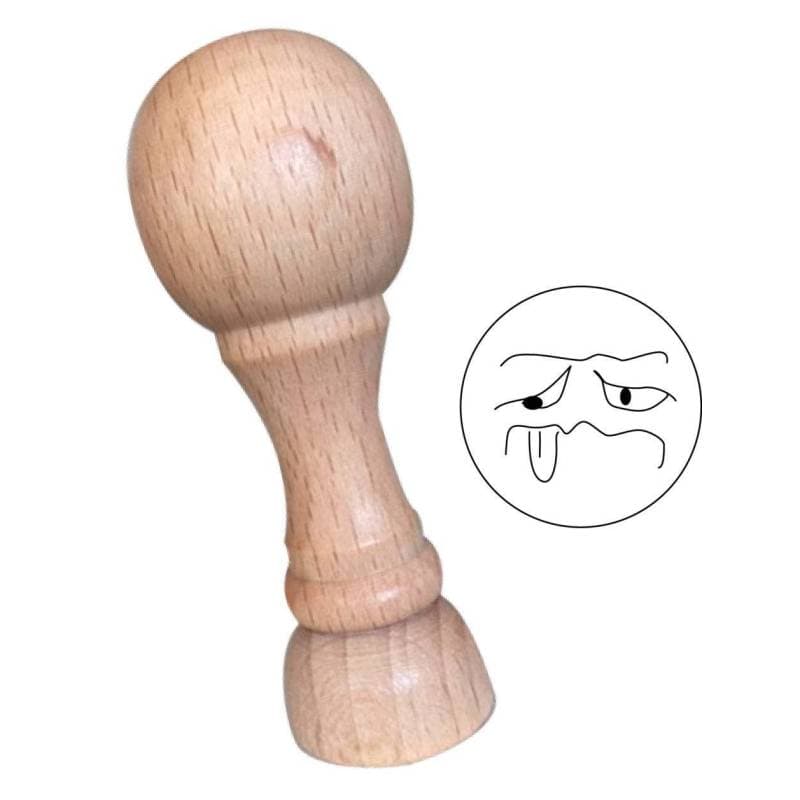 Tampon smiley déception n°217