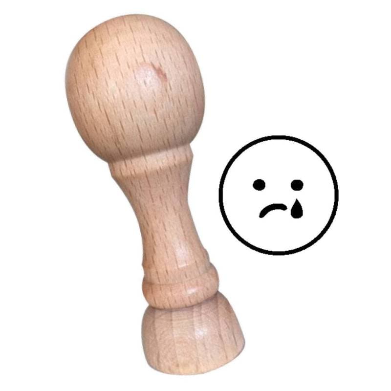 Tampon smiley en pleure n°275