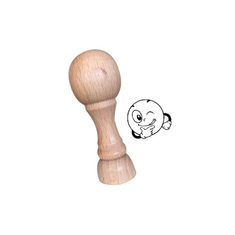 Tampon smiley confiant n°224