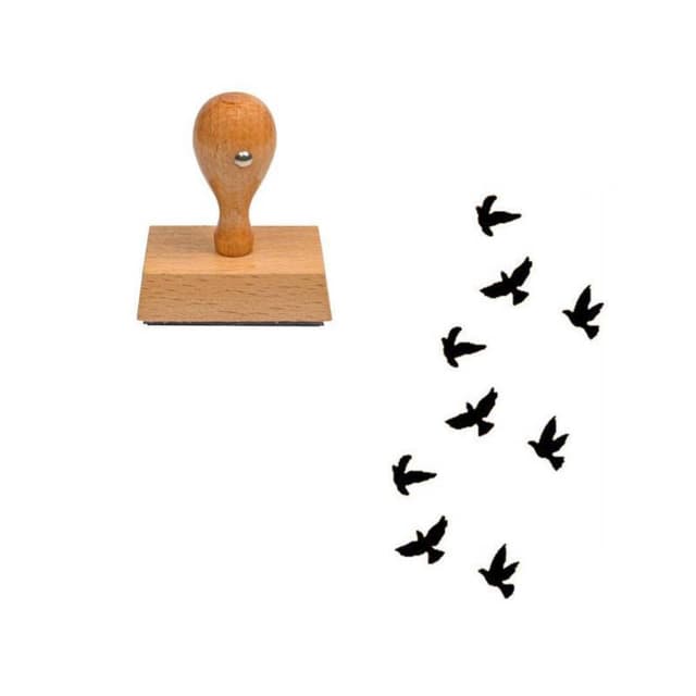 Tampon peau oiseaux